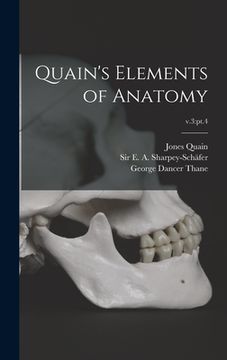portada Quain's Elements of Anatomy; v.3: pt.4 (en Inglés)