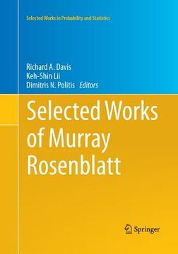portada Selected Works of Murray Rosenblatt (en Inglés)