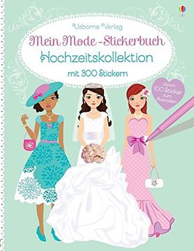 portada Mein Mode-Stickerbuch: Hochzeitskollektion (en Alemán)