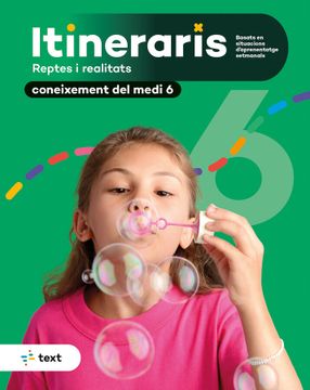 portada Itineraris. Coneixement del Medi Natural, Social i Cultural 6 (in Catalá)