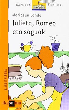 portada Julieta, Romeo eta saguak (Barco de Vapor Naranja)