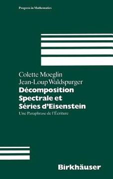 portada decomposition spectrale et series d'eisenstein (en Francés)