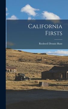 portada California Firsts (en Inglés)