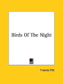 portada birds of the night (en Inglés)