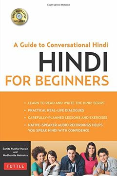 portada Hindi for Beginners: A Guide to Conversational Hindi (Audio Disc Included)