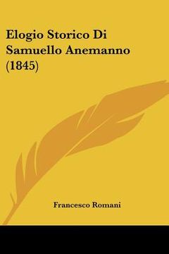portada Elogio Storico Di Samuello Anemanno (1845) (in Italian)