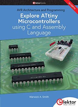 portada Explore Attiny Microcontrollers Using c and Assembly Language (en Inglés)