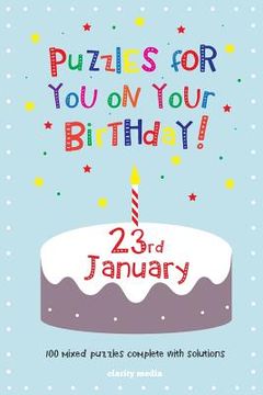 portada Puzzles for you on your Birthday - 23rd January