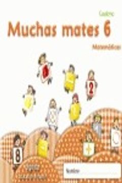portada Muchas mates 6. Educación infantil (Educación Infantil Algaida. Matemáticas) (in Spanish)