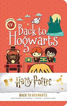 portada Harry Potter: Back to Hogwarts Ruled Pocket Journal (in English)