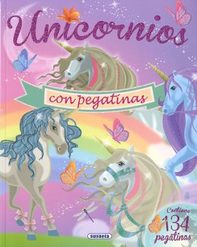 portada Unicornios con Pegatinas
