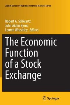 portada The Economic Function of a Stock Exchange (in English)