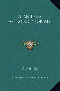 portada alan leo's astrology for all (in English)