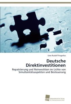 portada Deutsche Direktinvestitionen