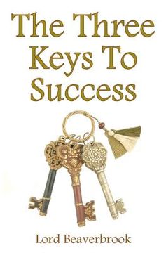 portada the three keys to success (en Inglés)