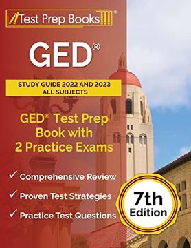 portada Ged Study Guide 2022 and 2023 all Subjects: Ged Test Prep Book With 2 Practice Exams [7Th Edition] (en Inglés)