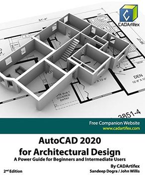 portada Autocad 2020 for Architectural Design: A Power Guide for Beginners and Intermediate Users (in English)