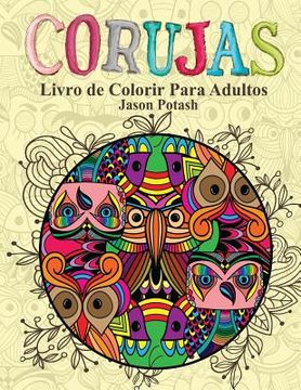 portada Corujas Livro de Colorir Para Adultos (en Portugués)