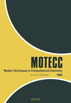 portada Modern Techniques in Computational Chemistry: Motecc(tm) -89 (en Inglés)