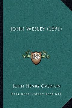 portada john wesley (1891) (en Inglés)