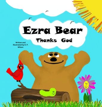 portada Ezra Bear Thanks God (en Inglés)