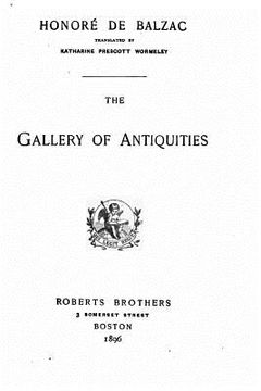 portada The Gallery of Antiquities (in English)