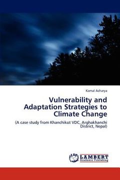 portada vulnerability and adaptation strategies to climate change
