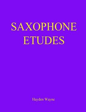 portada Saxophone Etudes (en Inglés)