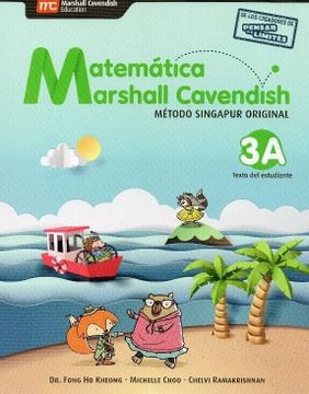portada Matemática Marshall Cavendish 3º Básico (Tomos 3a, 3b, 3c y 3d)