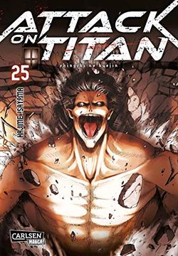 portada Attack on Titan 25: Atemberaubende Fantasy-Action im Kampf Gegen Grauenhafte Titanen