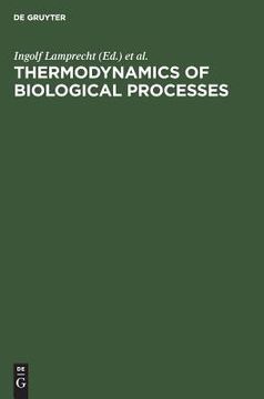 portada thermodynamics of biological processes (en Inglés)