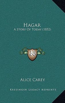 portada hagar: a story of today (1852) (en Inglés)