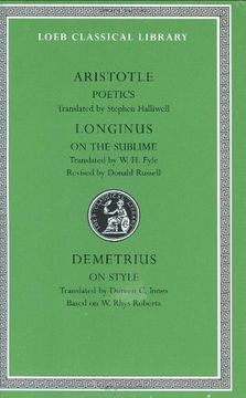 portada Poetics. Longinus : On the Sublime. Demetrius - On Style (in English)