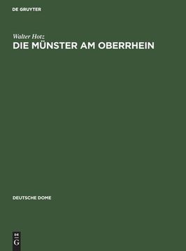 portada Die Münster Am Oberrhein (en Alemán)