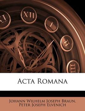 portada ACTA Romana (in Italian)