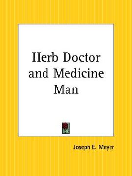 portada herb doctor and medicine man (en Inglés)
