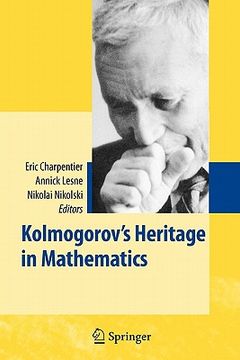 portada kolmogorov's heritage in mathematics (in English)