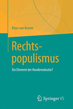 portada Rechtspopulismus: Ein Element der Neodemokratie? (en Alemán)