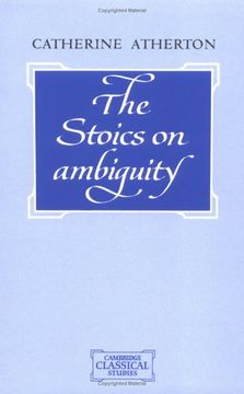 portada The Stoics on Ambiguity (Cambridge Classical Studies) (en Inglés)