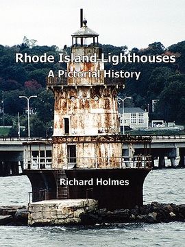 portada rhode island lighthouses: a pictorial history (en Inglés)