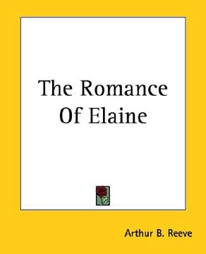 portada the romance of elaine (en Inglés)