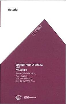 portada Escribir Para la Escena, hoy (Volumen 1) (in Spanish)