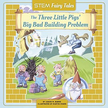 portada The Three Little Pigs'Big bad Building Problem (Stem Fairytales) (en Inglés)