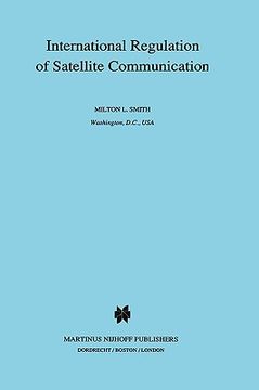 portada international regulation of satellite communication