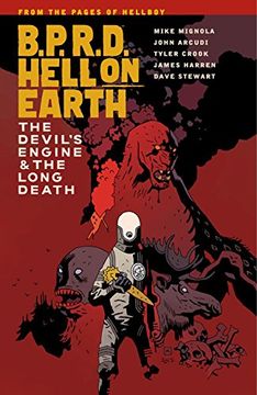 portada B. P. R. D. Hell on Earth Volume 4: The Devil's Engine and the Long Death (in English)