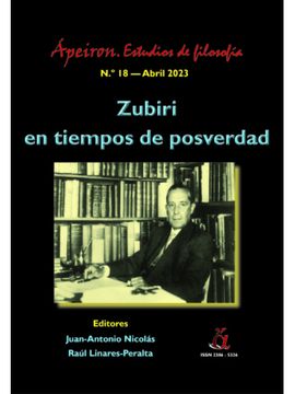 portada Zubiri en Tiempos de Posverdad (in Spanish)