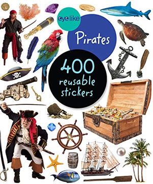 portada Eyelike Stickers: Pirates (en Inglés)