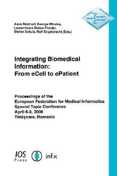 portada integrating biomedical information: from ecell to epatient (in English)