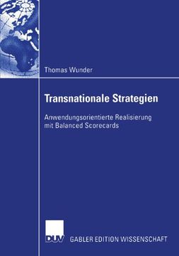portada Transnationale Strategien: Anwendungsorientierte Realisierung mit Balanced Scorecards (German Edition)