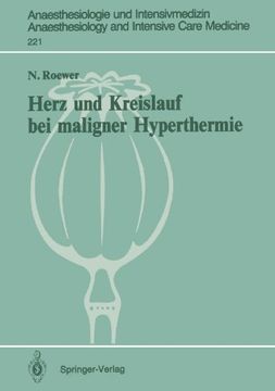 portada Herz und Kreislauf bei maligner Hyperthermie (Anaesthesiologie und Intensivmedizin   Anaesthesiology and Intensive Care Medicine) (German Edition)